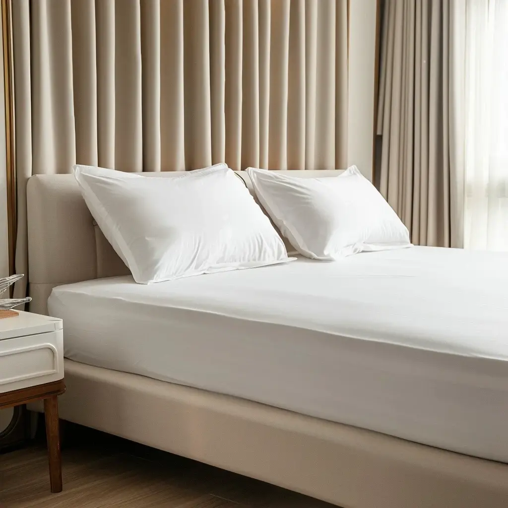 Hotelska jogi plahta Bijela 2