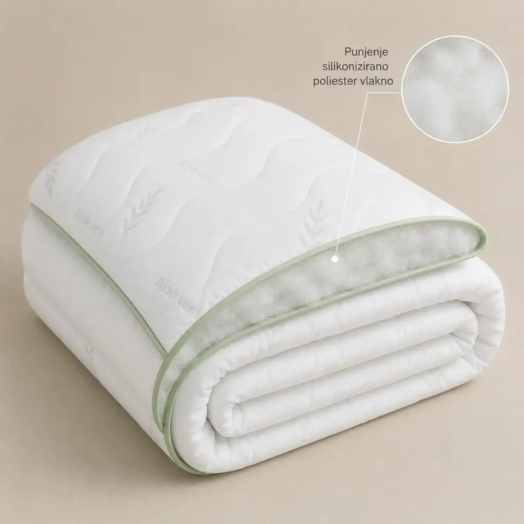 Štep prekrivač Aloe Vera 200g