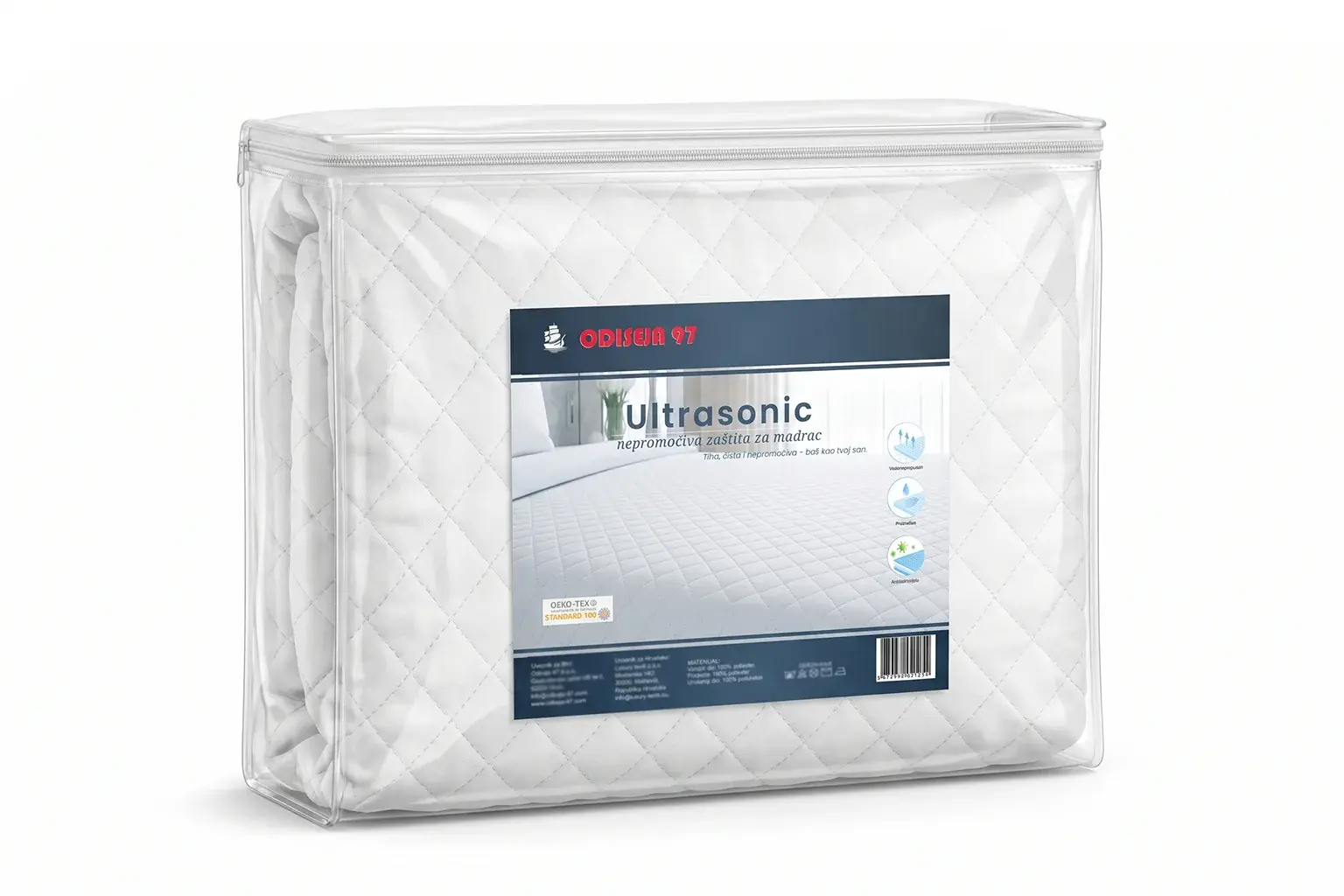Plahta na gumu nepromočiva Ultrasonic