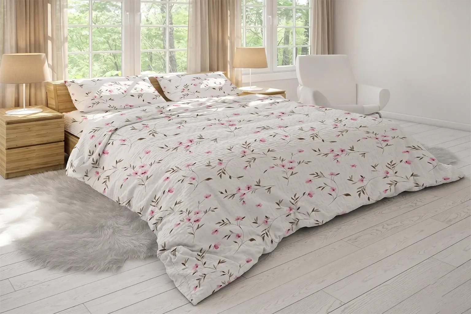 Krep Soft Flower