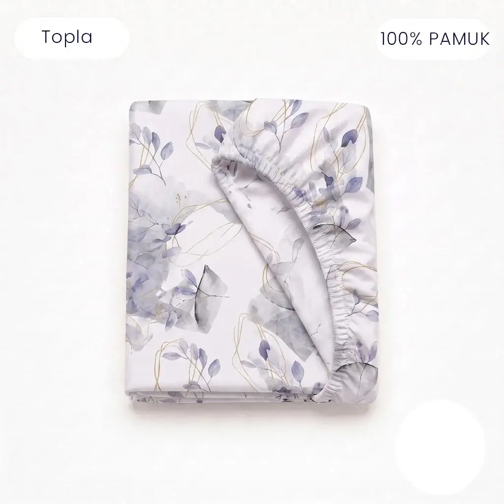 Flanel Yogi plahta Blue