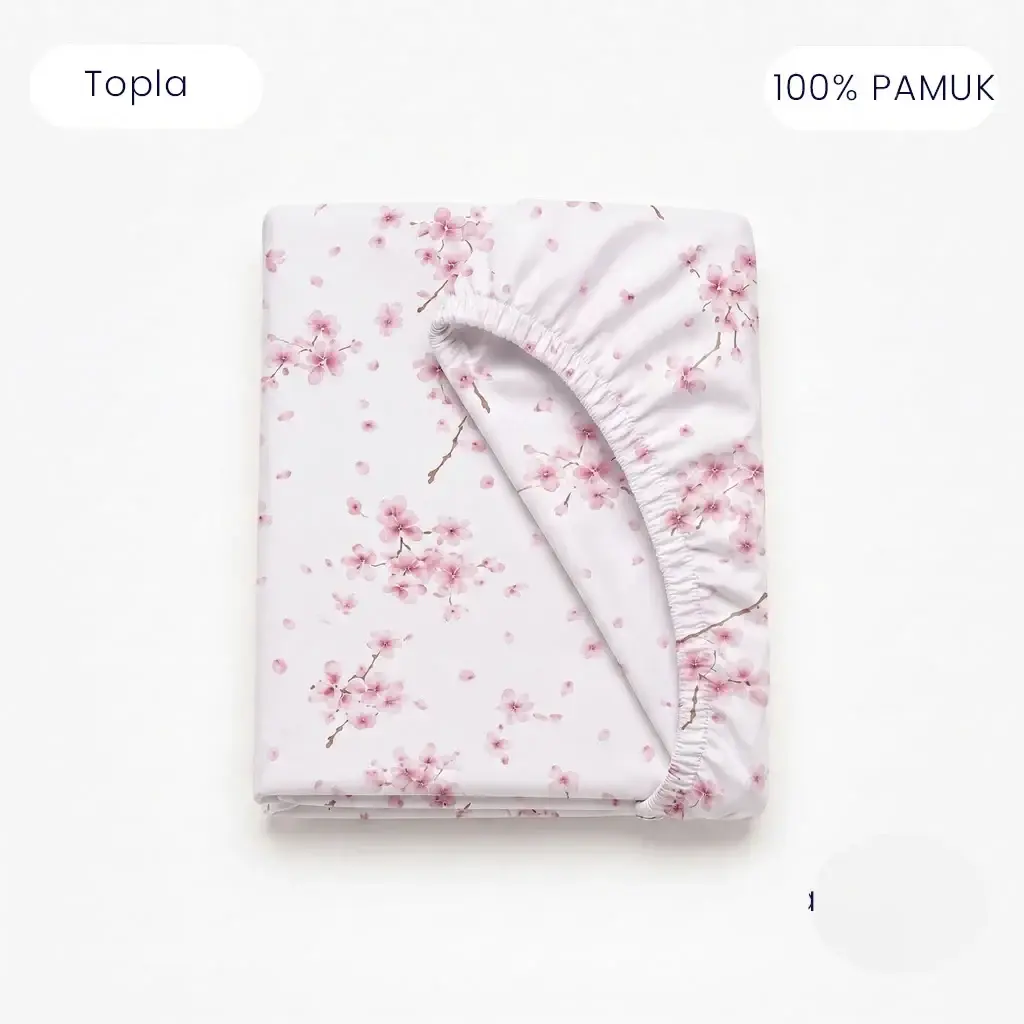 Flanel Yogi plahta Rosa