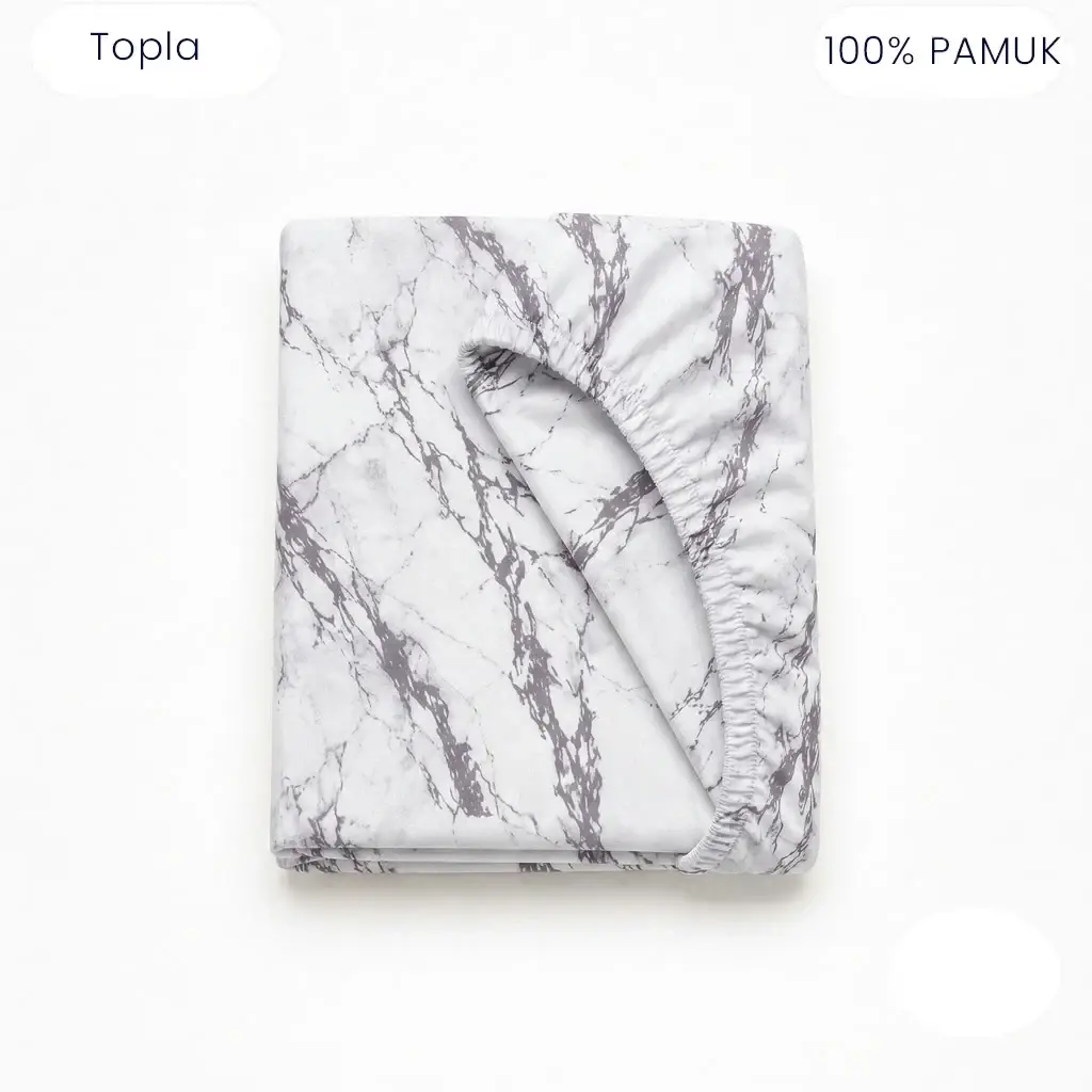 Flanel Yogi plahta Marble