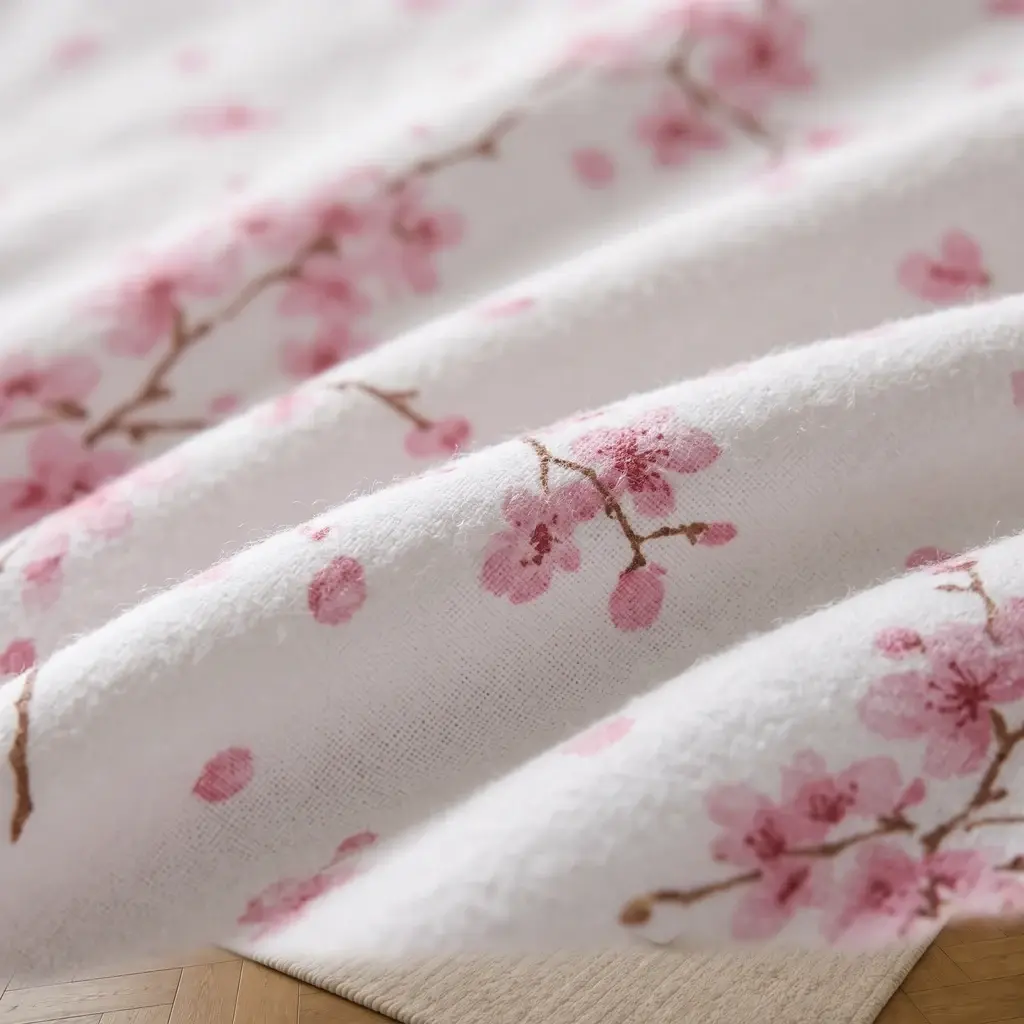 Flanel Yogi plahta Rosa 4